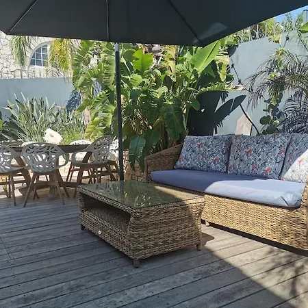 La Petite Niçoise Au Jacuzzi à 3 Min De La Nice