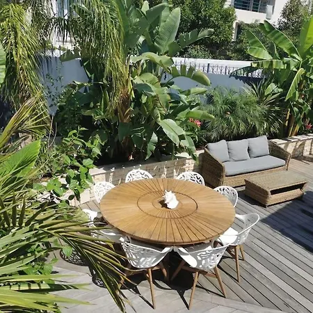 La Petite Niçoise Au Jacuzzi à 3 Min De La * Nice