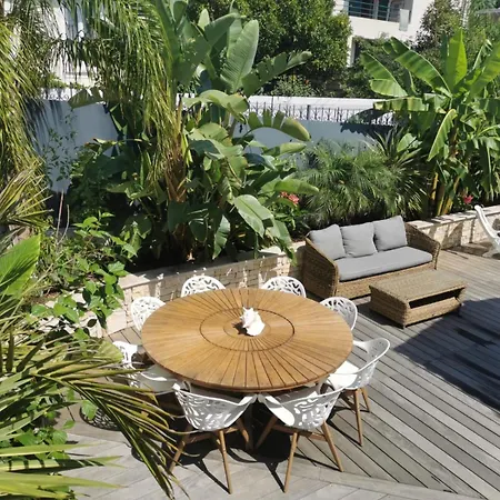 La Petite Nicoise Au Jacuzzi A 3 Min De La 别墅 *